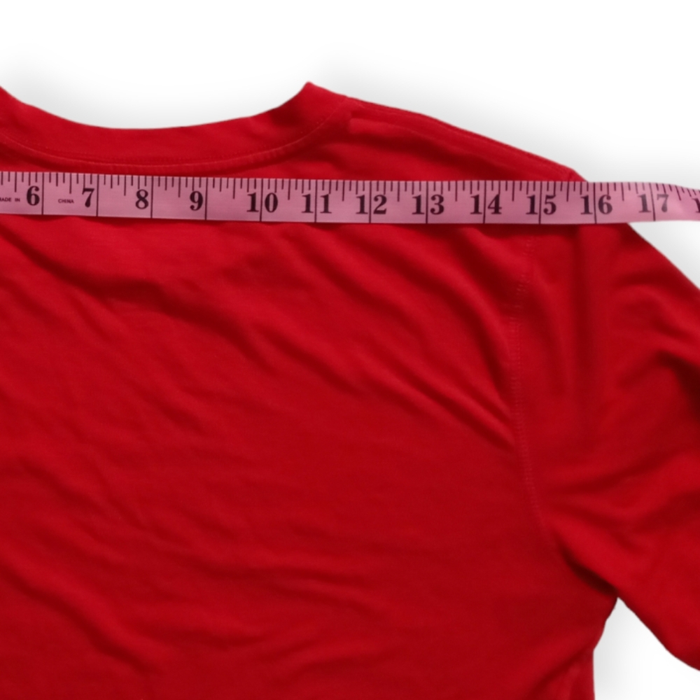 ADIDAS YOUTH CLIMALITE ULTIMATE TEE. SIZE XL 18. COLOR RED. - Picture 9 of 14